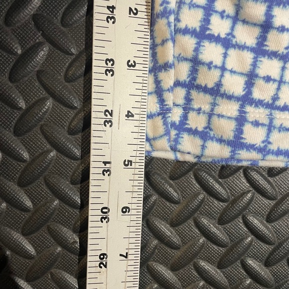 Champion Athleticwear Shorts Women's 1X Blue White‎ Plaid Drawstring Casual - Picture 5 of 6